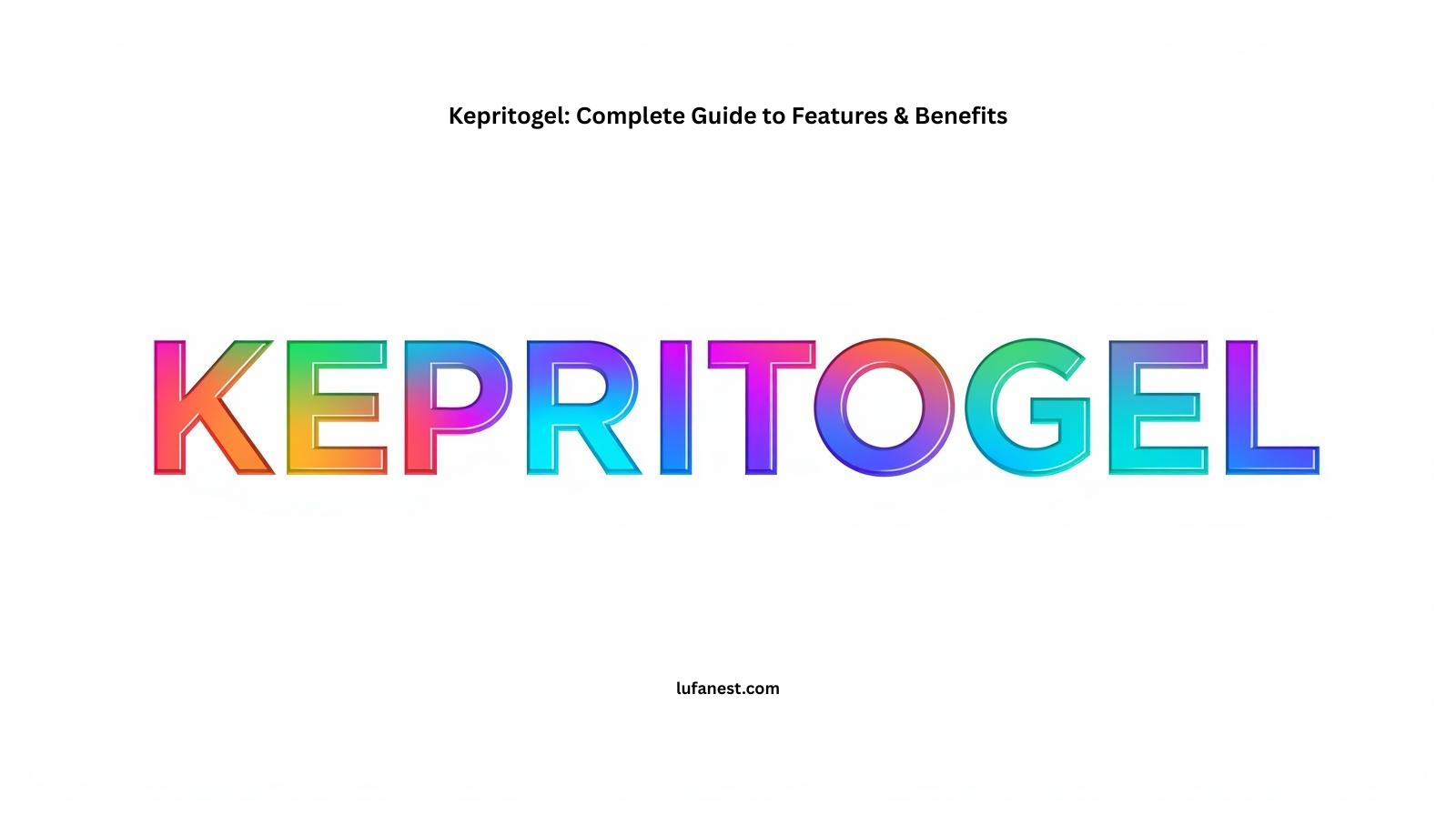 Kepritogel: Complete Guide to Features & Benefits