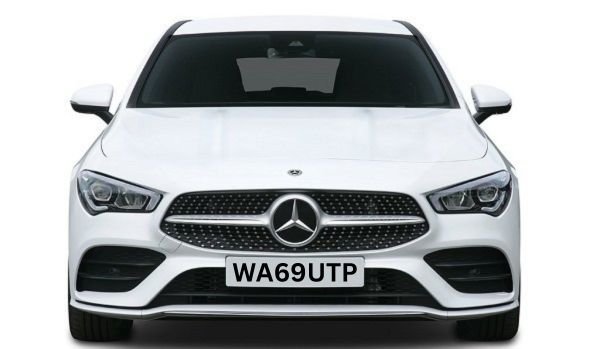 WA69UTP Complete Guide to A White Mercedes-Benz A 180 AMG
